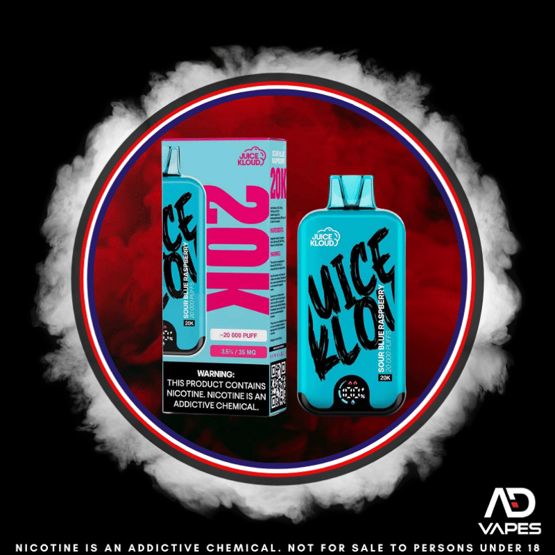 E Xhale Juice Kloud 20K 35mg Sour Blue Raspberry
