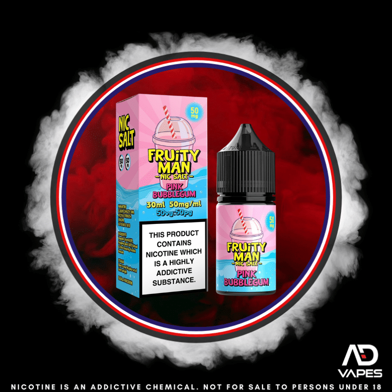 Fruity Man Pink Bubblegum 50mg 30ml