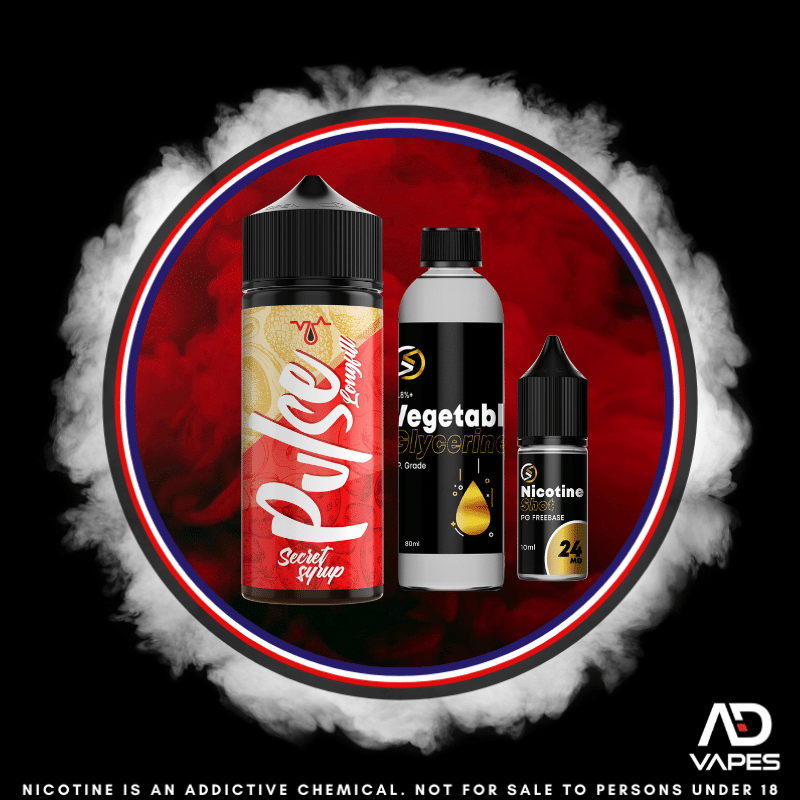 Pulse Secret Syrup 2mg 120ml Longfill Kit