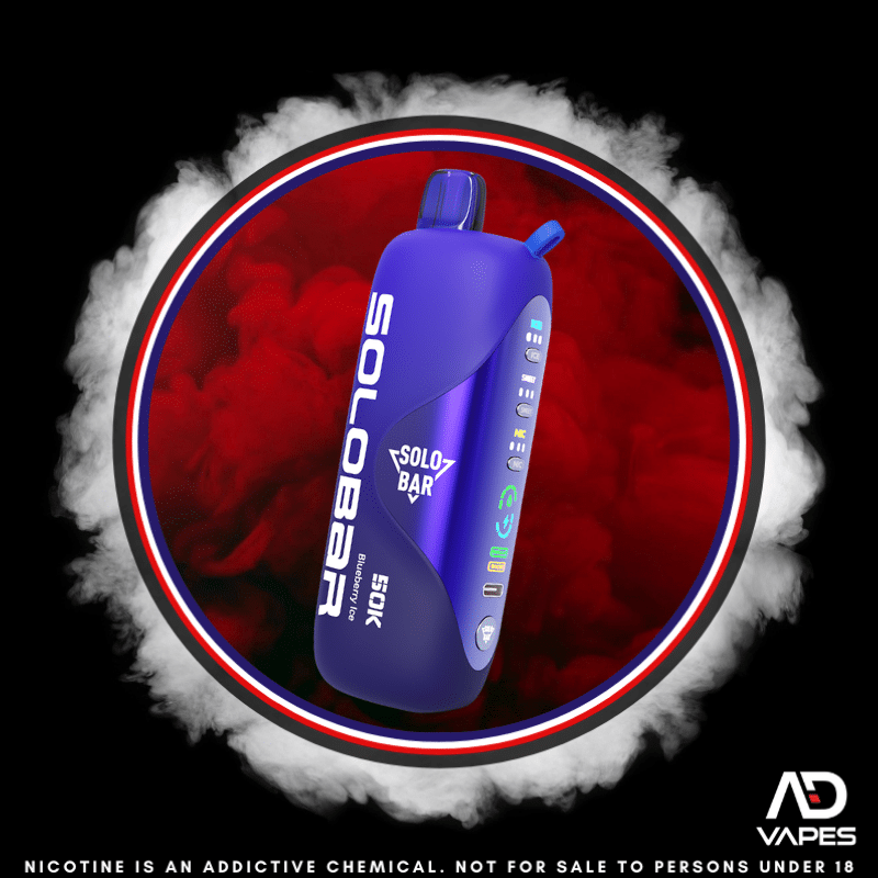 Solo Bar Vanguard Ice+Nic+Sweet 50K Blueberry Ice