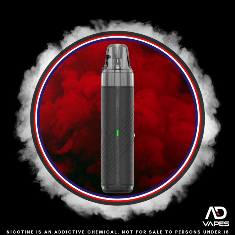 Vaporesso Vibe Se 2 Kit Leather Black 1 Vaporesso vibe se 2 kit leather black