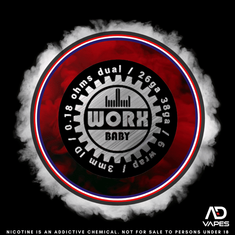 Worx Coils Baby 3mm Set 0.18ohms