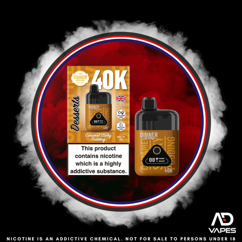 Dinner Lady Desserts 40K 50mg Caramel Sticky Pudding