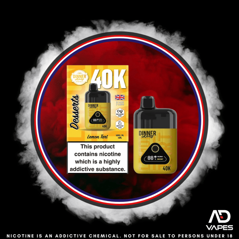 Dinner Lady Desserts 40K 50mg Lemon Tart