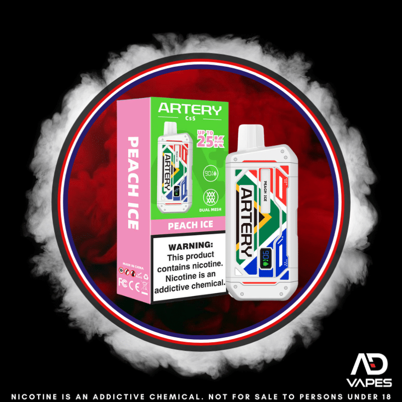 Artery CS5 25K 50mg Peach Ice