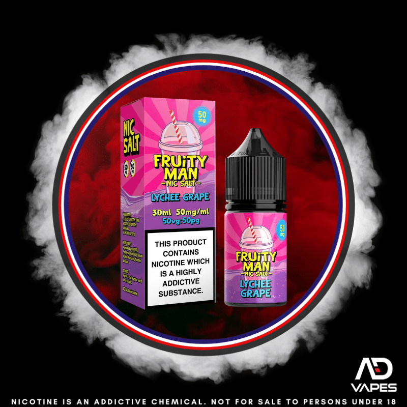 Fruity Man Lychee Grape 50mg 30ml