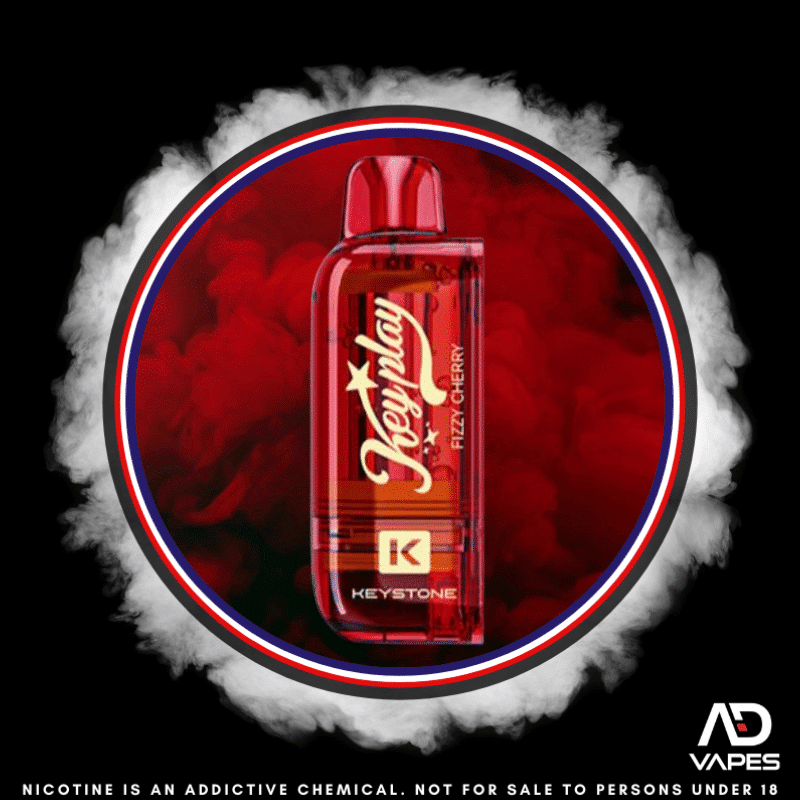 Keystone Keyplay 40K 50mg Pod Fizzy Cherry No Battery