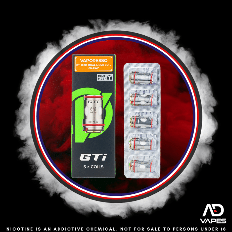 Vaporesso GTi 0.2ohm Dual Mesh Coil 5 Pack