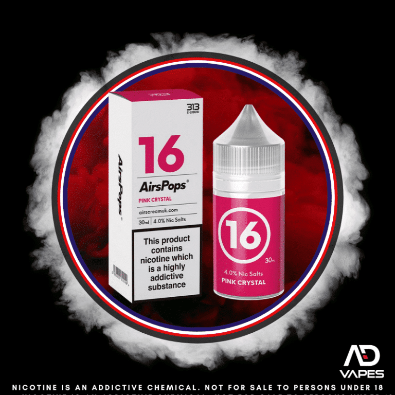 Airscream airspops 313 40mg nic salt flavours at advapes