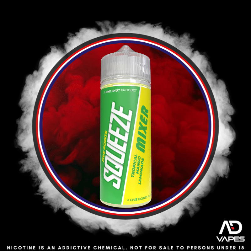 Five Points Squeeze Tropical Mango Lemonade 120ml Flavour Shot