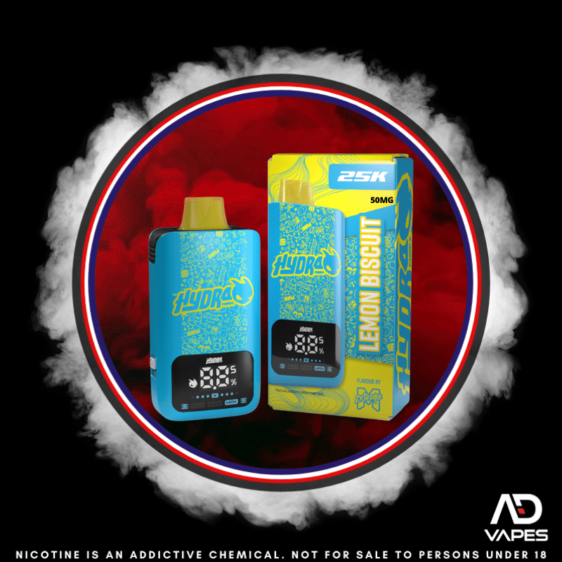 Hydra Pro 25K 50mg Kit Lemon Biscuit Pod + Battery