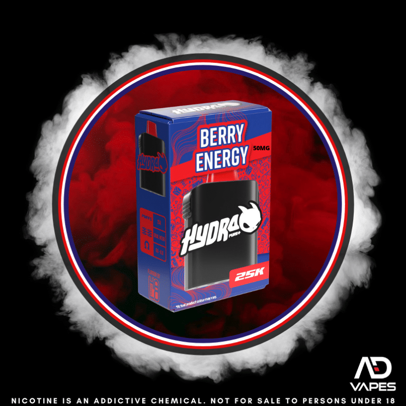 Hydra Pro 25K Replacement Pod Berry Energy 50mg