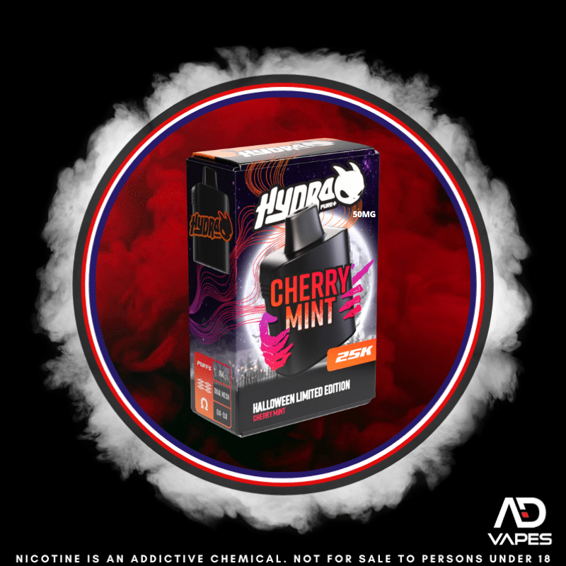 Hydra Pro 25K Replacement Pod Cherry Mint 50mg (Limited Edition)