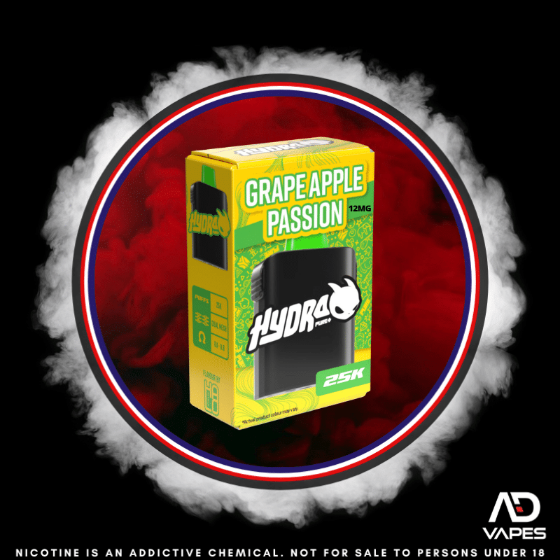 Hydra Pro 25K Replacement Pod Grape Apple Passion 12mg