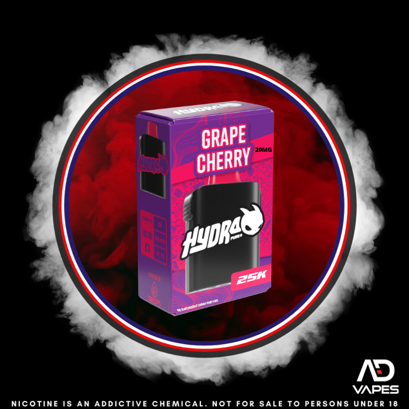 Hydra Pro 25K Replacement Pod Grape Cherry 20mg
