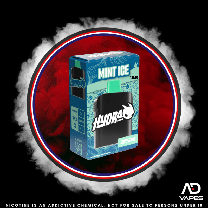 Hydra pro 25k replacement pod mint ice 12mg