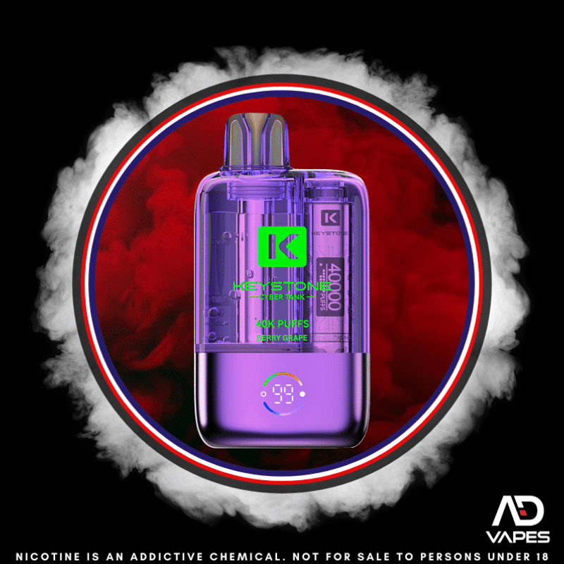 Keystone Cyber Tank 40K 50mg Berry Grape