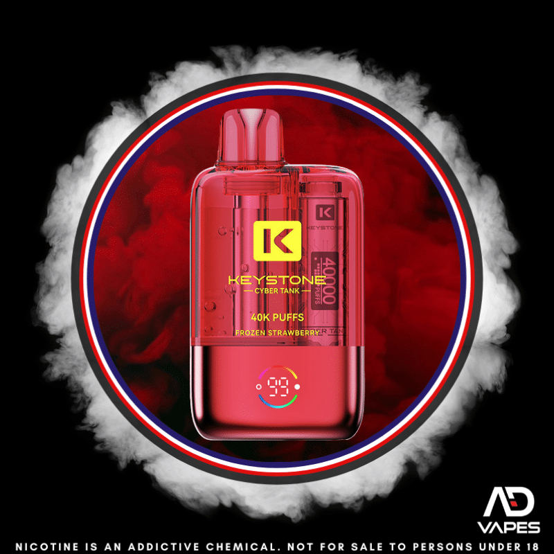 Keystone Cyber Tank 40K 50mg Frozen Strawberry