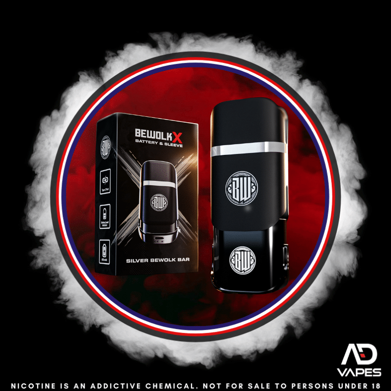 Bewolk X Battery + Sleeve Silver