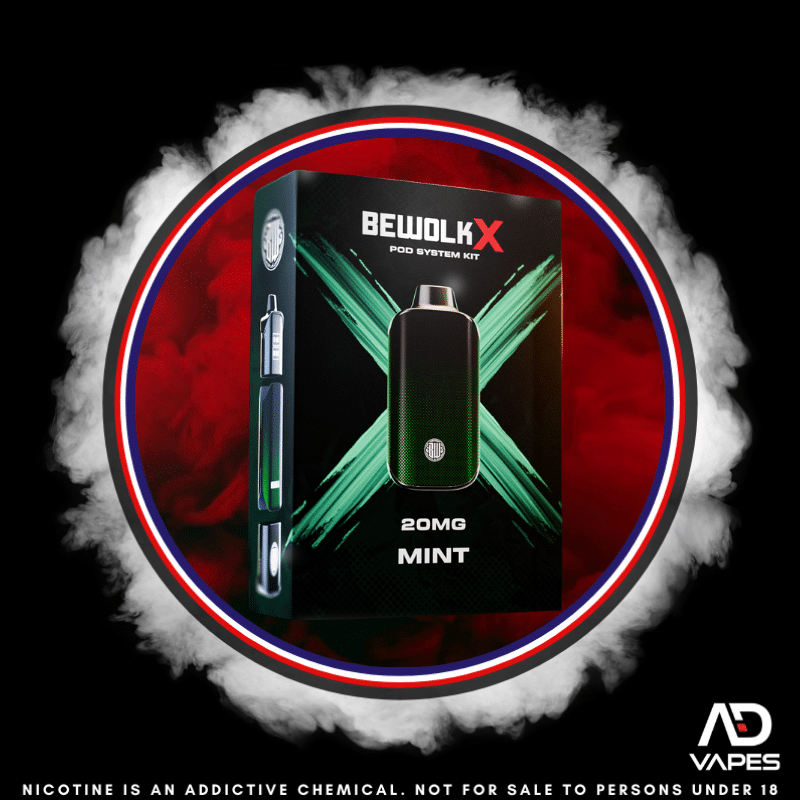Bewolk X Pod KIT - 12K 20mg Mint