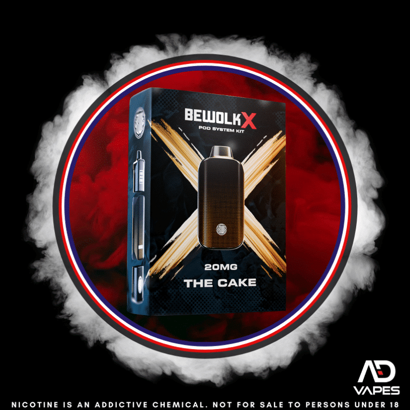 Bewolk X Pod KIT - 12K 20mg The Cake