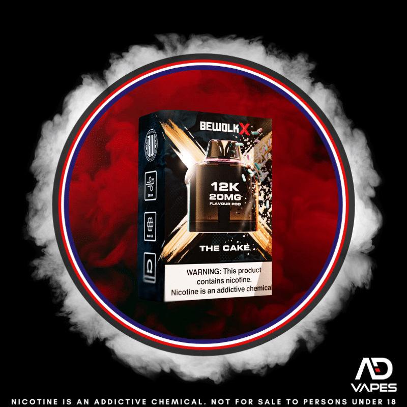 Bewolk X Pod - 12K 20mg The Cake No Battery