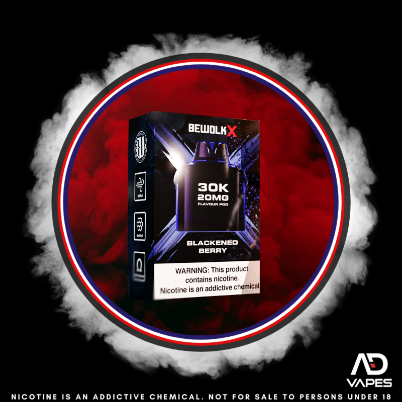 Bewolk X Pod - 30K 20mg Blackened Berry No Battery