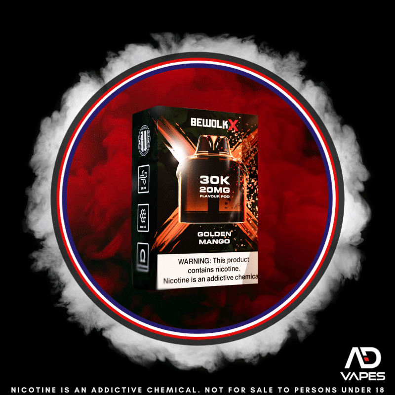 Bewolk X Pod - 30K 20mg Golden Mango No Battery