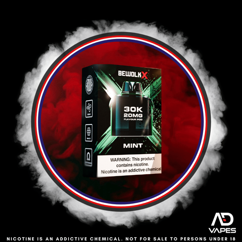Bewolk X Pod - 30K 20mg Mint No Battery