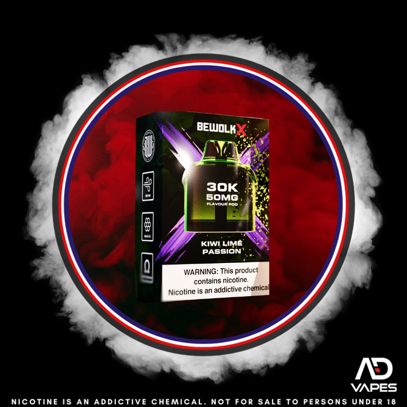Bewolk X Pod - 30K 50mg Kiwi Lime Passion No Battery