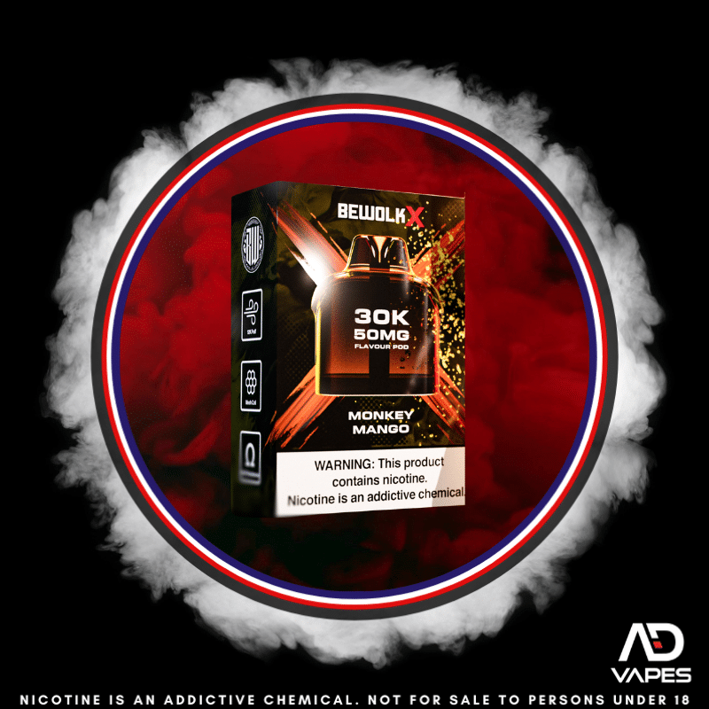 Bewolk X Pod - 30K 50mg Monkey Mango No Battery