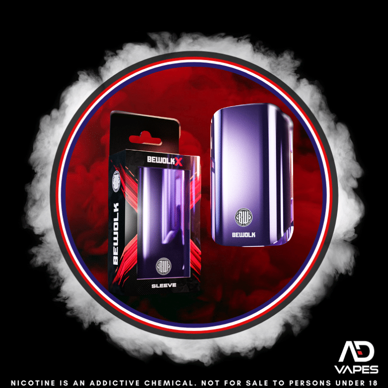 Bewolk X Sleeve Only Purple Chrome