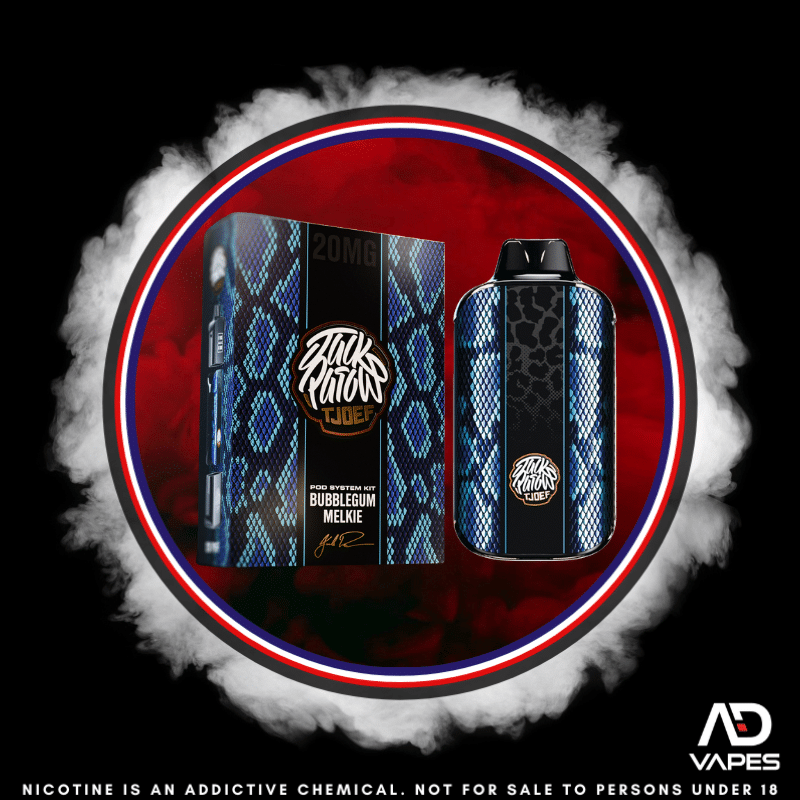 Bewolk x Jack Parow Tjoef Pod KIT - 12K 20mg Bubblegum Melkie