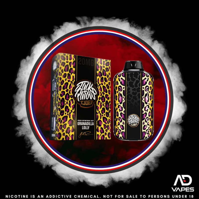 Bewolk x Jack Parow Tjoef Pod KIT - 12K 20mg Granadilla Lolly