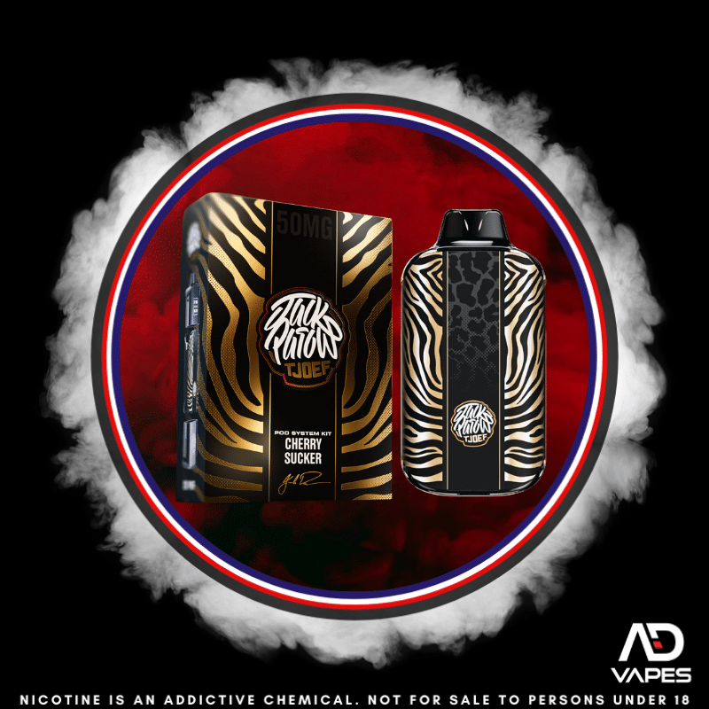Bewolk x Jack Parow Tjoef Pod KIT - 12K 50mg Cherry Sucker