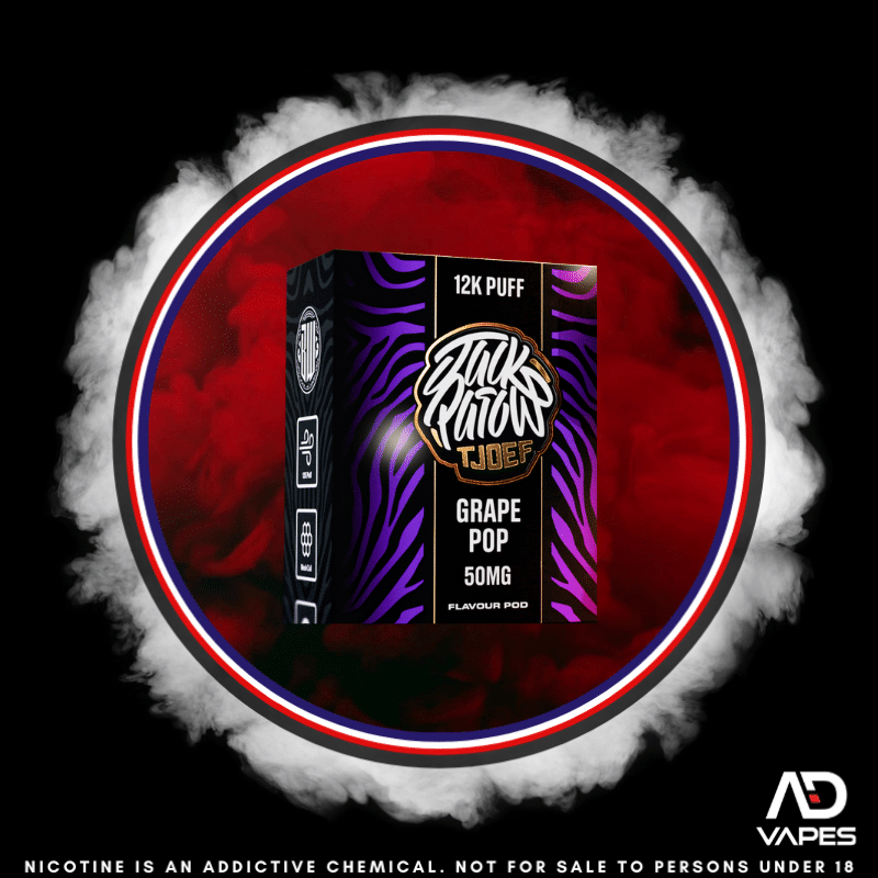 Bewolk x Jack Parow Tjoef Pod - 12K 50mg Grape Pop No Battery