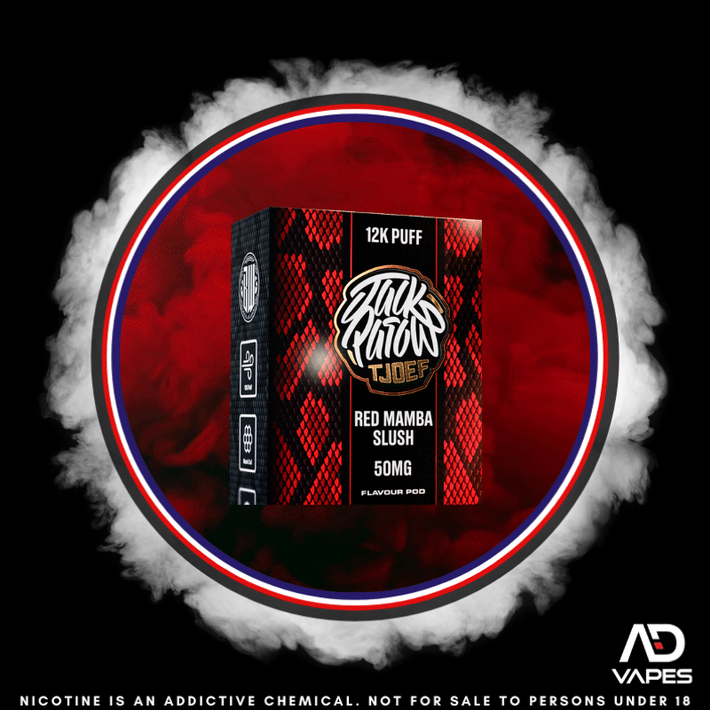 Bewolk x Jack Parow Tjoef Pod - 12K 50mg Red Mamba Slush No Battery
