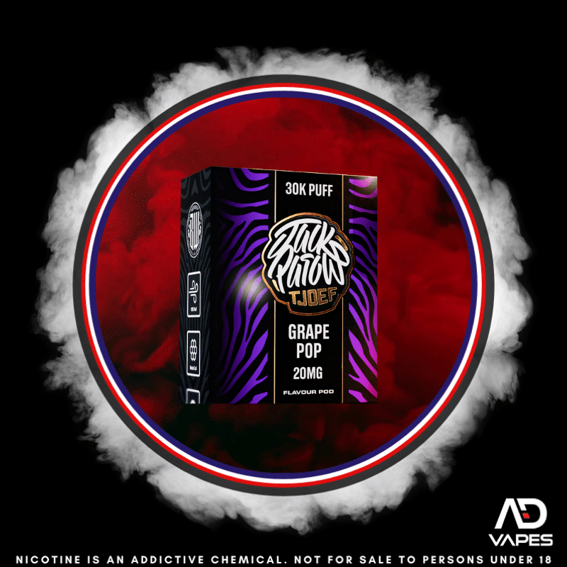 Bewolk x Jack Parow Tjoef Pod - 30K 20mg Grape Pop No Battery