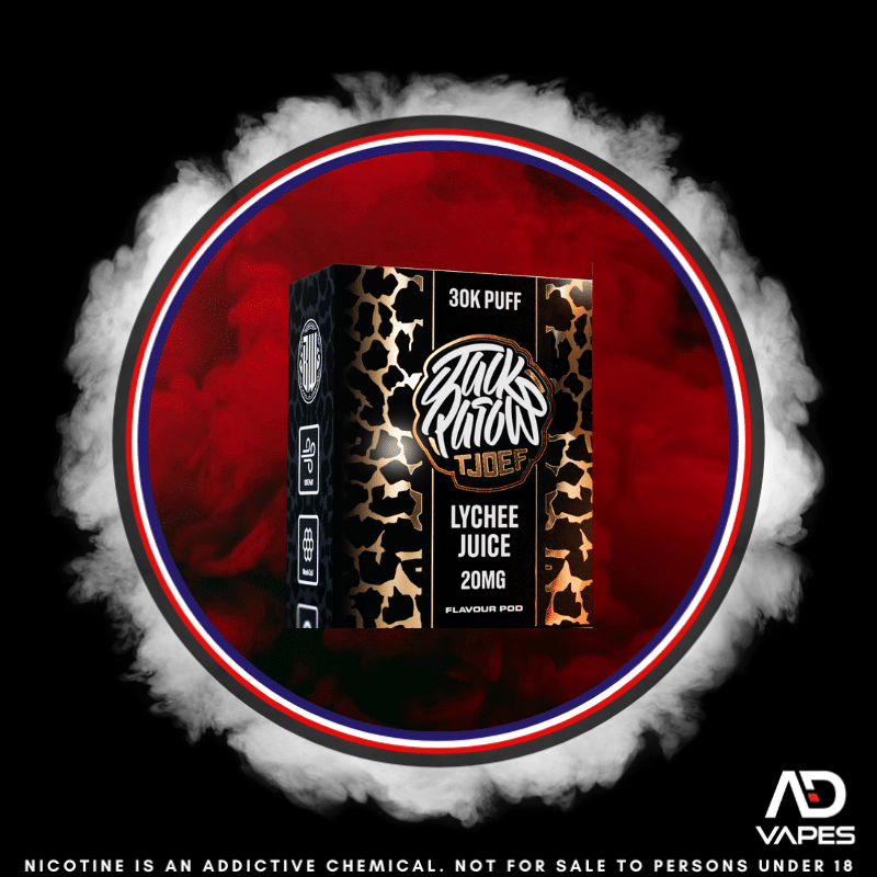 Bewolk x Jack Parow Tjoef Pod - 30K 20mg Lychee Juice No Battery