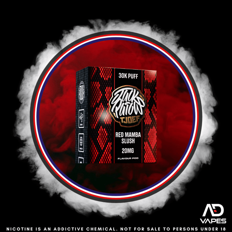 Bewolk x Jack Parow Tjoef Pod - 30K 20mg Red Mamba Slush No Battery