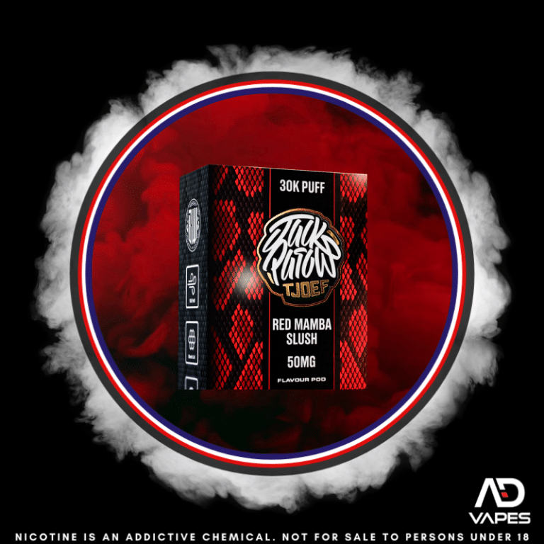Bewolk x jack parow tjoef red mamba slush pod