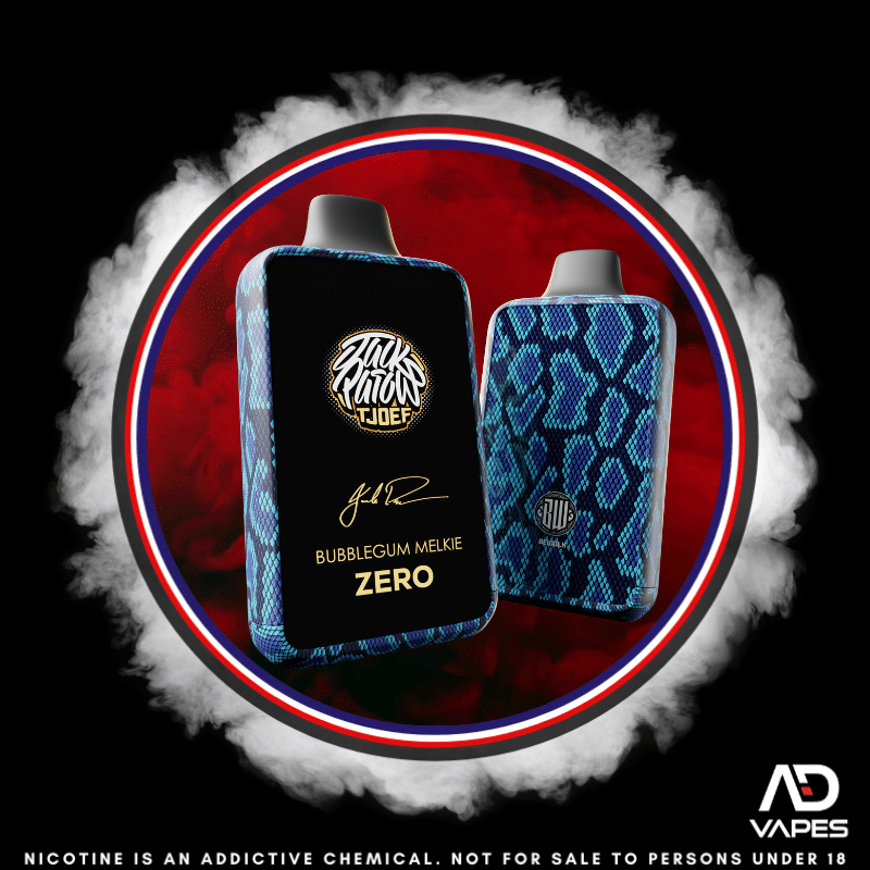 Bewolk x Jack Parow Tjoef 10k Bubblegum Melkie 0mg Zero Nic