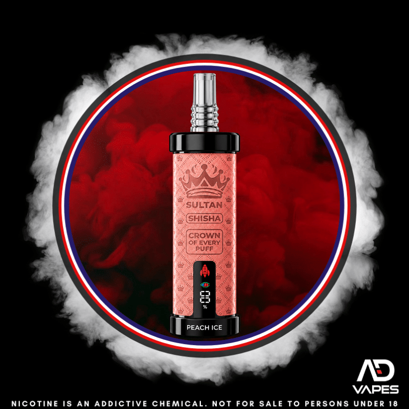 Sultan Shisha DTL 100K 2mg Peach Ice